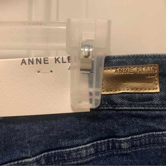 Anne Klein denim jean mini skirt women's size 6 - Picture 4 of 4